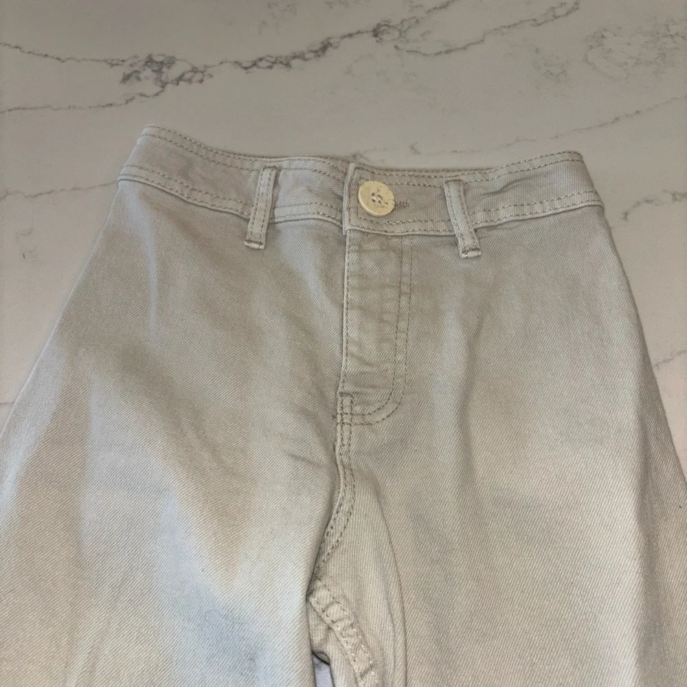 Zara Kids Beige Wide-Leg Pants